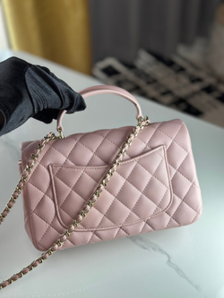 Chanel Mini Flap Bag with Top Handle 20 cm