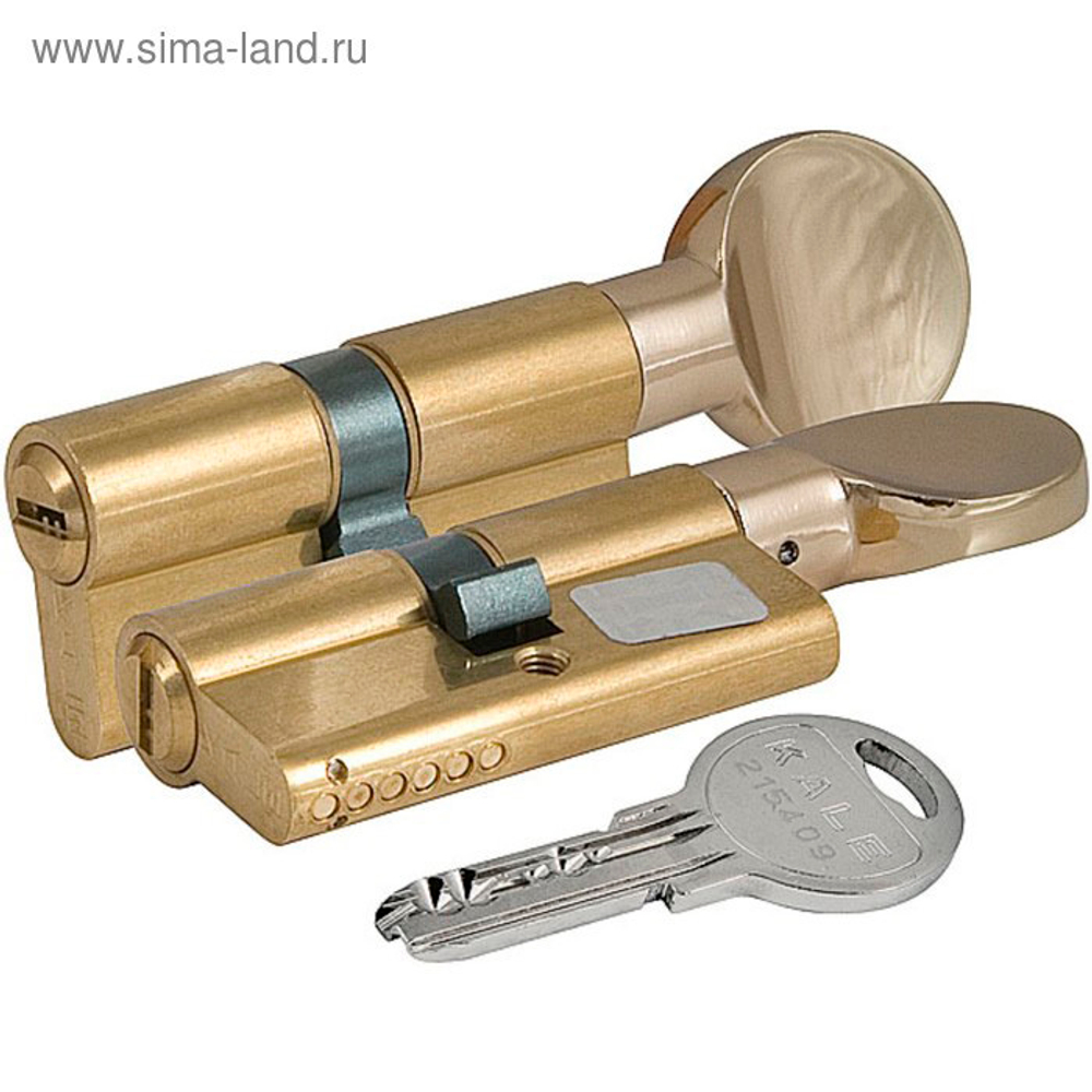 Цилиндр KALE 164 SM/80 35х10х35 латунь кл/зав.