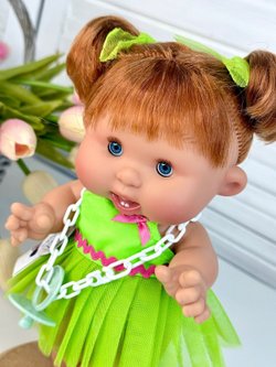 Пупс Nines 26см PEPOTE с закрывающими глазками (N804B2)