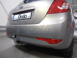 Фаркоп оцинкованный Galia K029A для Hyundai i30 хетчбек FD 2007-2010, Kia Ceed хетчбек 2006-2012(паспорт и сертификат в комплекте)(без электрики)