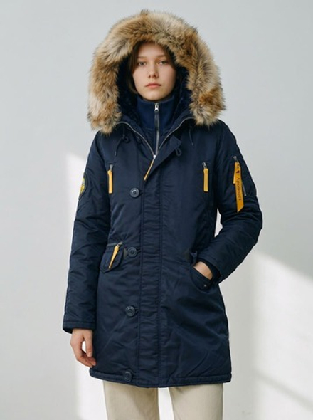 Куртка Аляска Женская - Apolloget Alaska Wmn (т.синяя/желтая - r.blue/yellow)