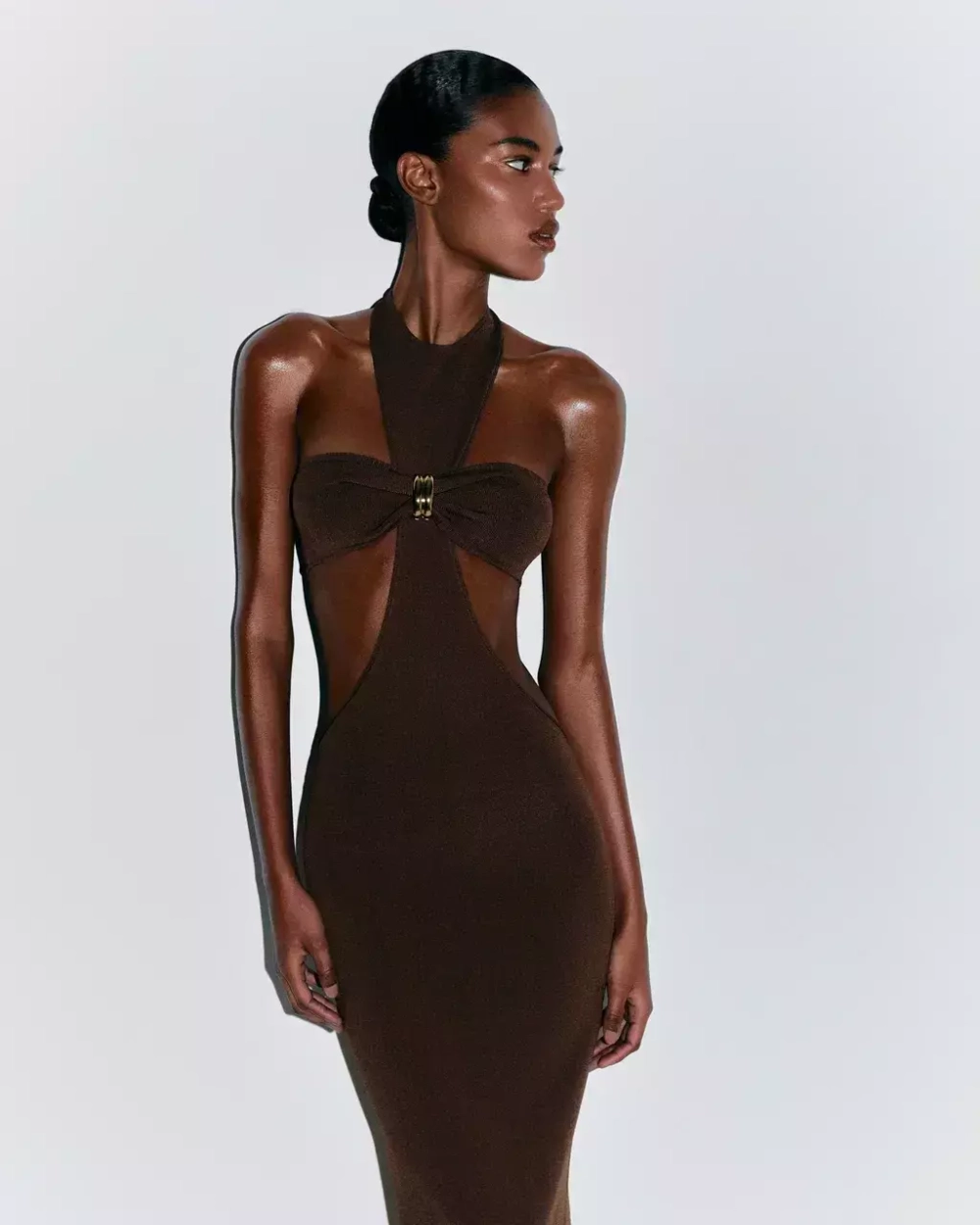 Платье NOTTE, Коричневое