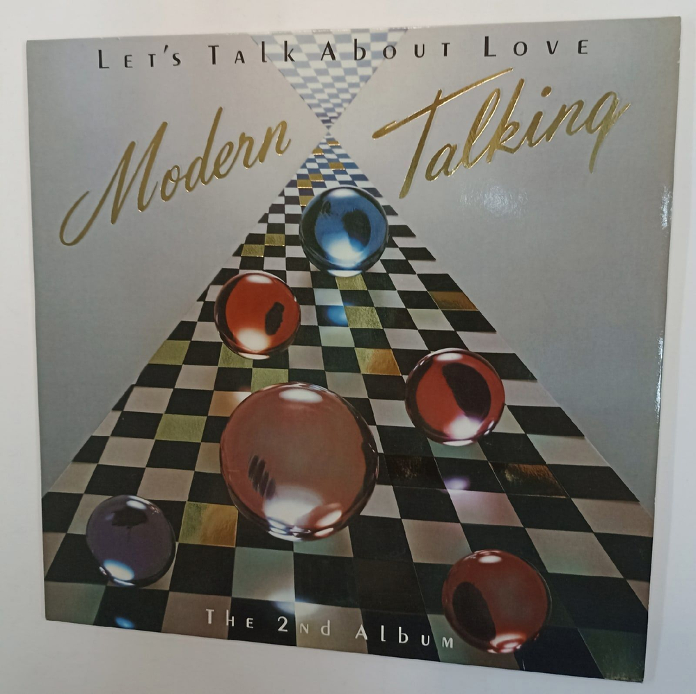 Винтажная виниловая пластинка Modern Talking Lets Talk About Love (Germany 1985 Club Edition)