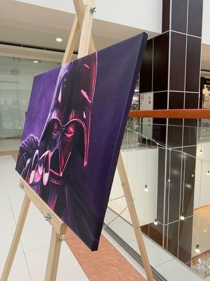 Оригинальная картина на холсте Дарт Вейдер