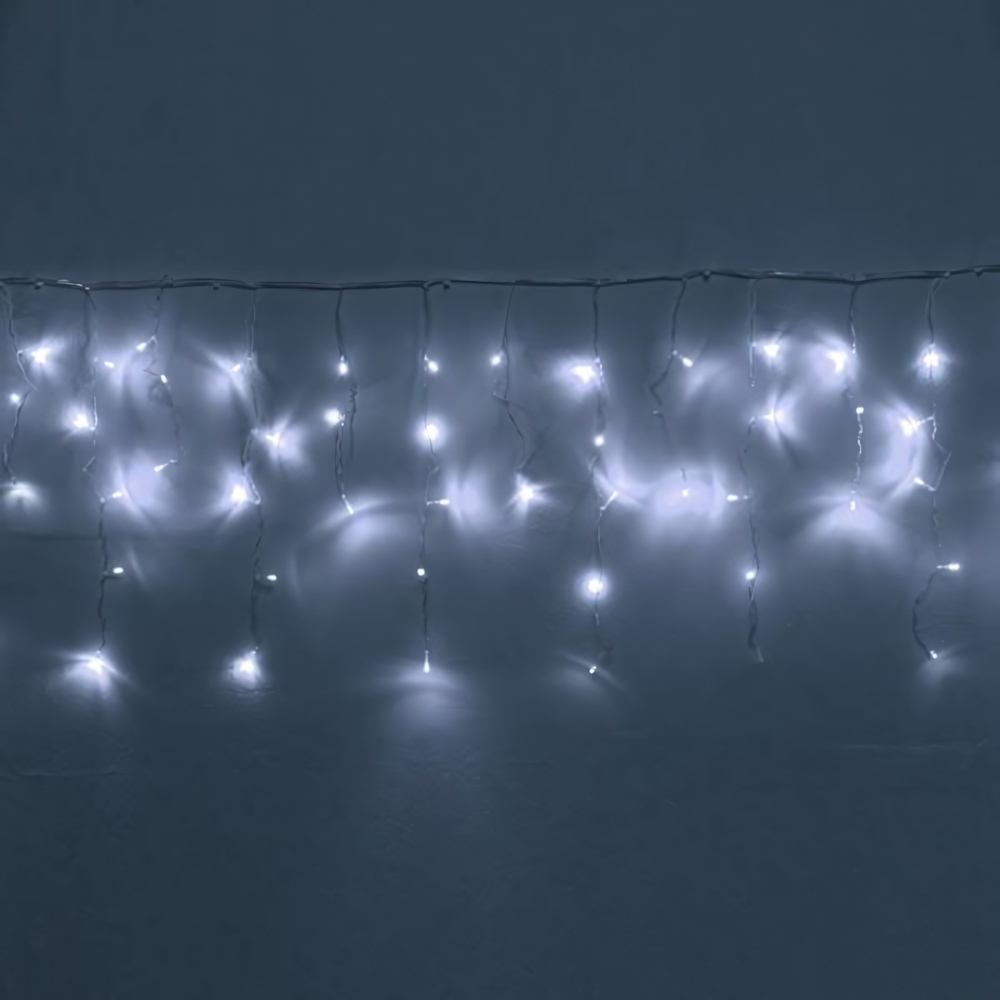 Гирлянда д/дома "Мерцание Premium" ш3м* в0,3/0,5м,120 ламп LED, прозрачн.провод, 1реж,цв.белый