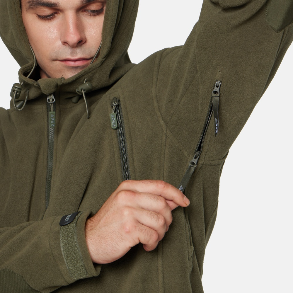 Кофта флисовая HUBBARD APEX Olive Green