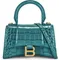 Сумка BALENCIAGA с крокодиловым тиснением