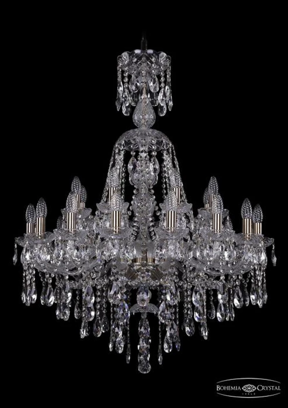 Подвесная люстра Bohemia Ivele 1415/16+8/300/XL-106/Pa