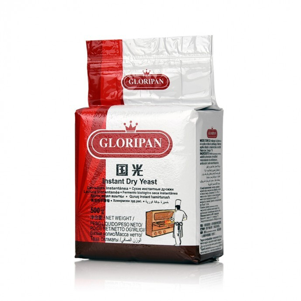 Дрожжи Gloripan 500г20шт (малосладкие)