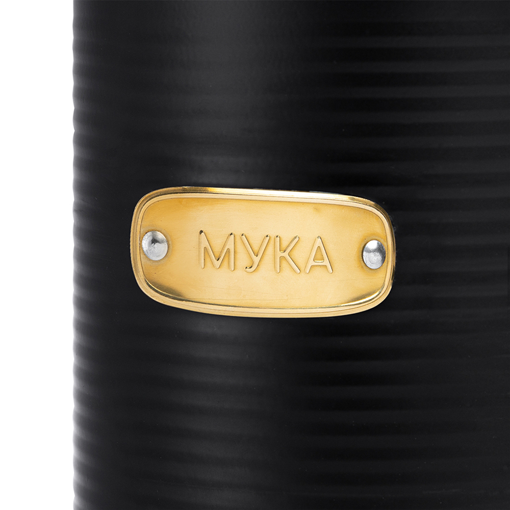 Банка для хранения муки irmel, 2,5 л, графит