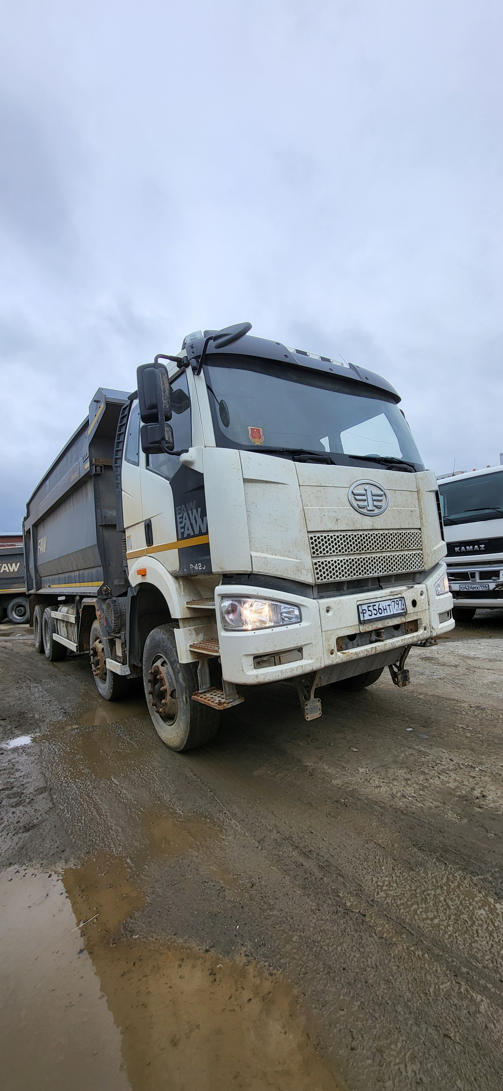 Автомастер 6589* на шасси FAW CA 3310 8x4 Самосвал 658983-01 (Дизельный, 11,1 л, 420 л.с, МТ)