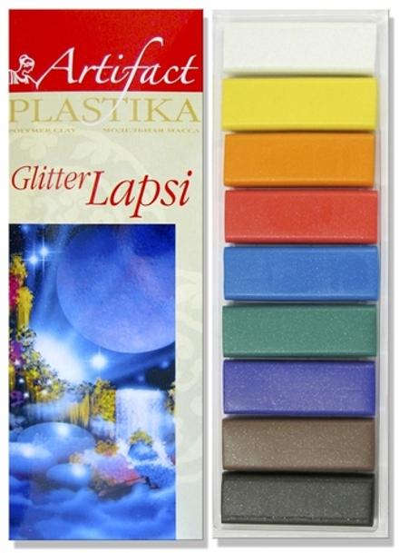 Набор Артефакт Glitter Lapsi  (9 цветов с блестками)