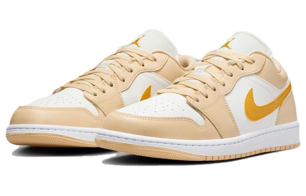 Jordan 1 Low Sail Yellow Ochre Women's