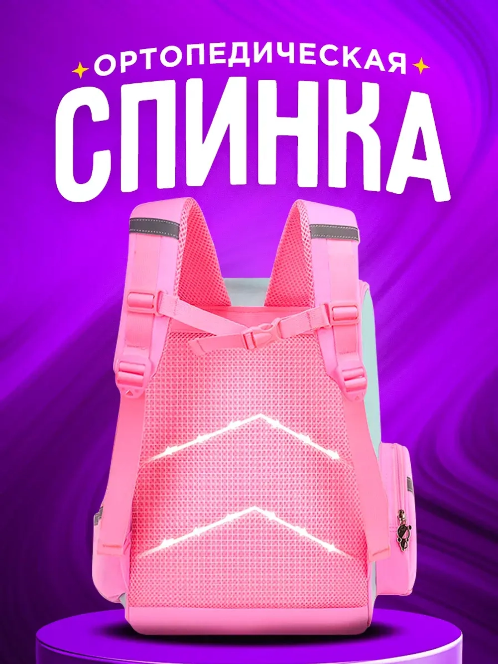 Рюкзак школьный единорог