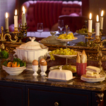 Набор чайных пар для завтрака Filet Bordeaux (300 мл), 2 шт.