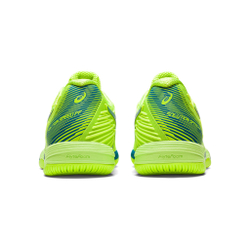 Женские теннисные кроссовки ASICS Solution Speed FF 2 All Court Shoe Women - Neon Green, Blue