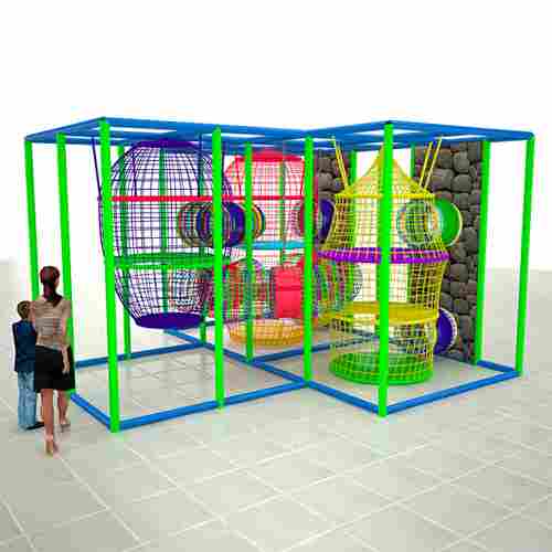 Верёвочный детский лабиринт «Пчелиная арена»