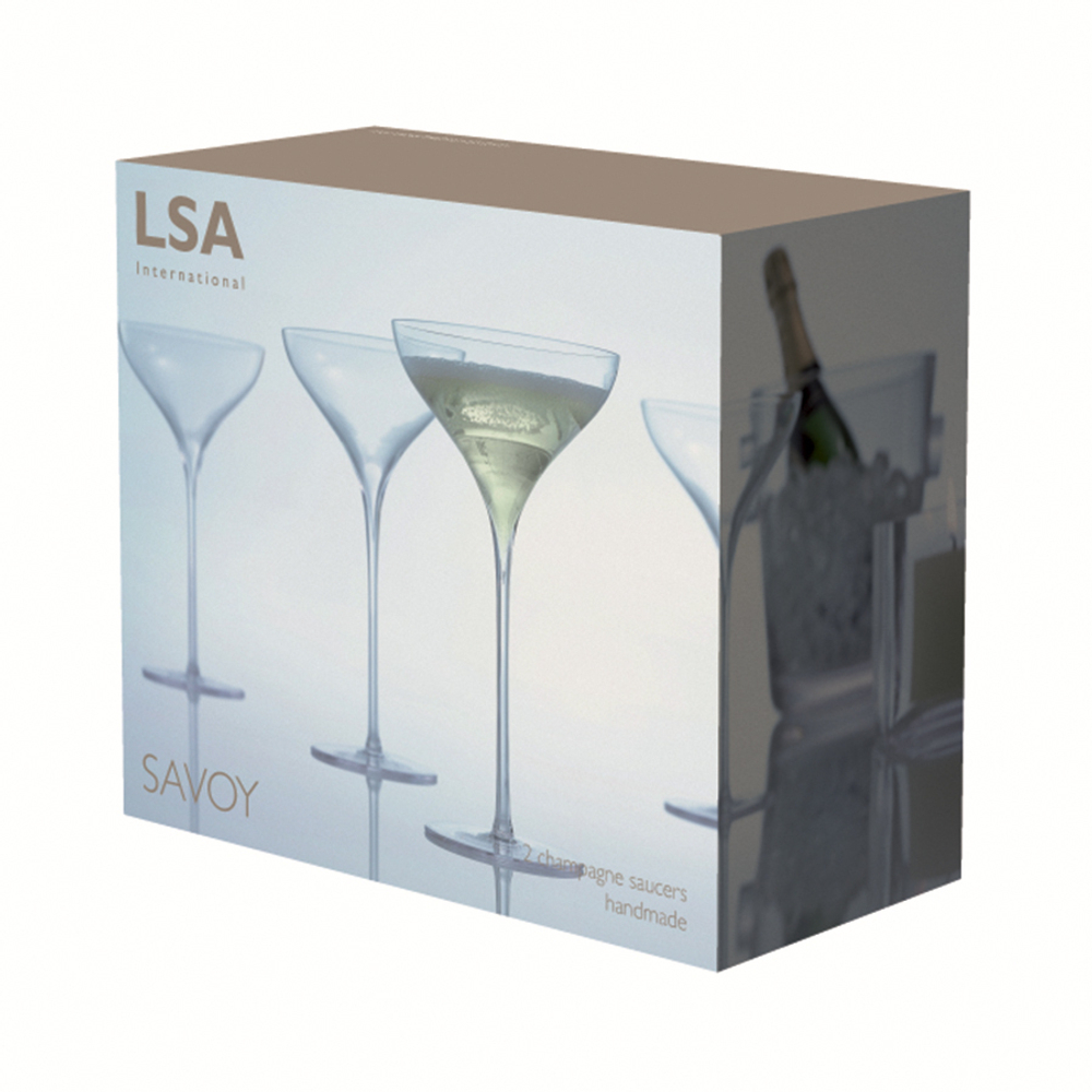 Набор из 2-х креманок для шампанского Savoy 250 мл
