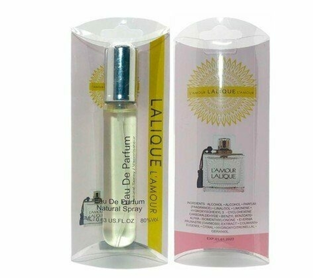 Lalique L'amour eau de parfum for woman 20 ml.