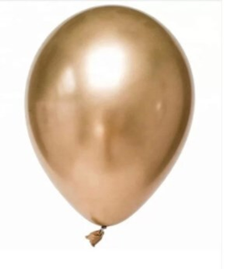 Шар хром золото