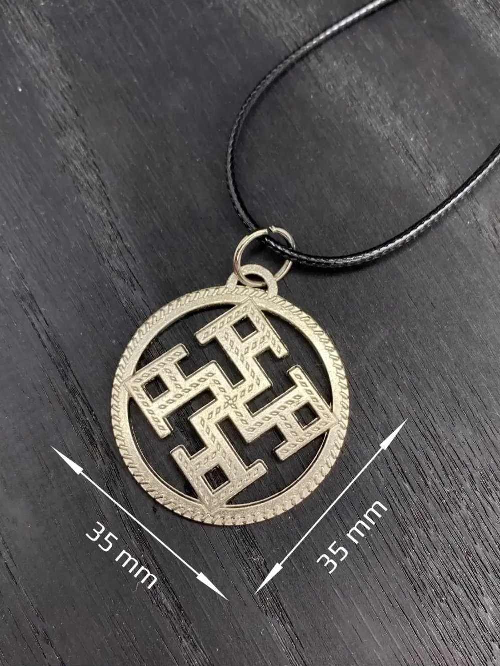 Магический славянский кулон оберег на удачу Сила Духовная