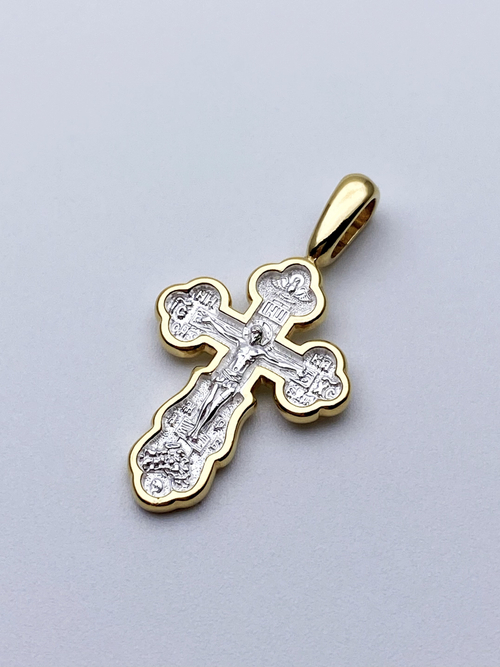 Крест из серебра/Позолота