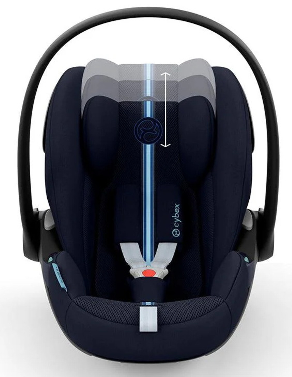 Коляска Cybex Balios S Lux TPE complete Cloud G Ocean Blue Plus Base G 4 в 1 Seashell Beige с дождевиками