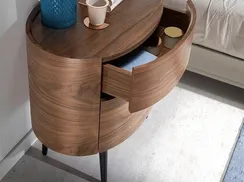 Овальная прикроватная тумбочка Angel Cerda 7074