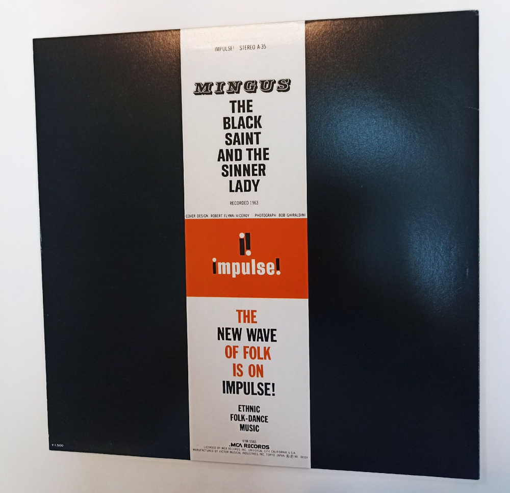 Винтажная виниловая пластинка LP Mingus The Black Saint And The Sinner Lady (Japan 1982) (No Obi)
