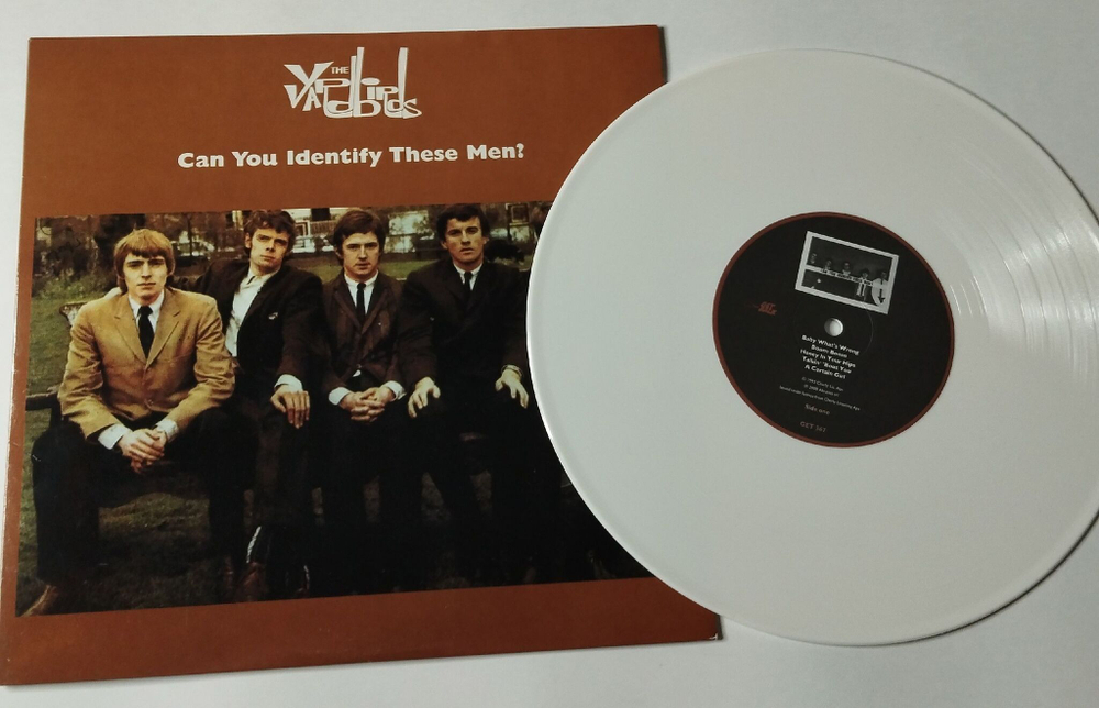 Винтажная виниловая пластинка LP The Yardbirds Can You Identify These Men 10 дюймов (Italy 2008)