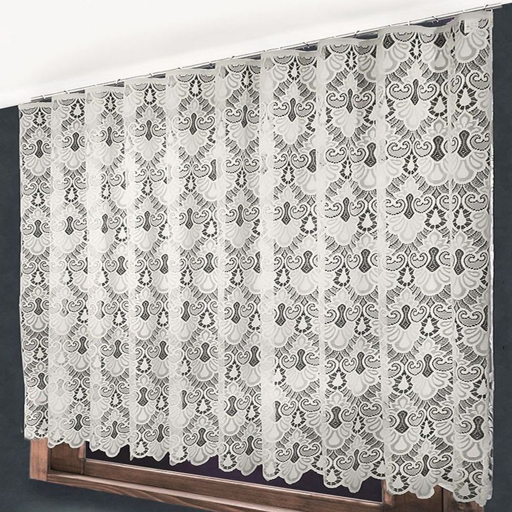 Занавеска "Ф. ВИНДЗОР" на шторной ленте, цвет кремовый, Польша. Занавеска "Ф. ВИНДЗОР" на шторной ленте, цвет кремовый, Польша.