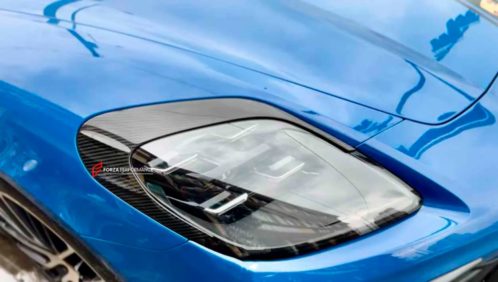 Карбоновые накладки на фары для PORSCHE PANAMERA 976 2024+