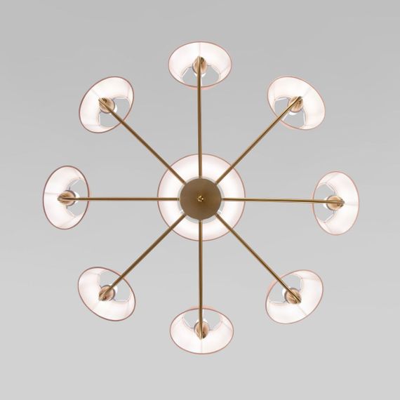 Подвесная люстра Eurosvet Milos 60154 латунь