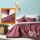 Стеганое покрывало на кровать БЭЛЛИИ (арт. BL02-294-06) - розовое (без наволочек)