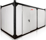 Дизельный генератор Energoprom EFS 640/400 G в контейнере с АВР — Фото №1 