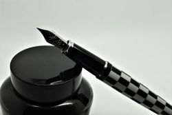 Перьевая ручка Diplomat Excellence A Rome black white F (D20000732) 3