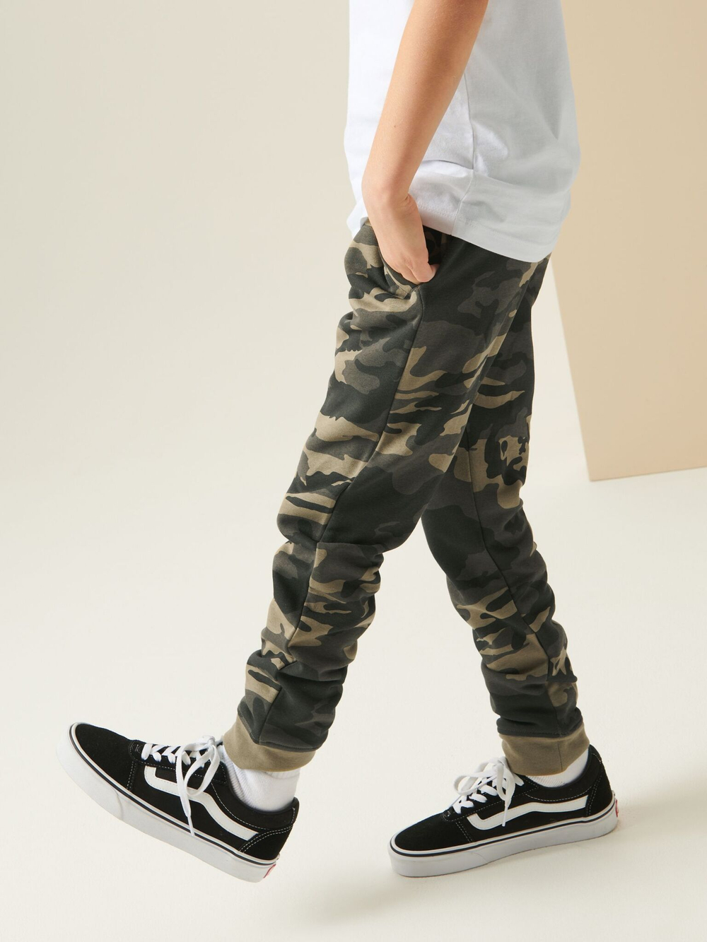 Джоггеры для мальчика Next 928-370, Хаки