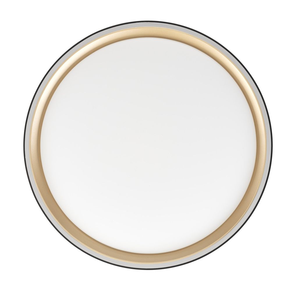 Citilux BOSS CL751251G LED RGB Светильник с пультом Чёрный с Золотом