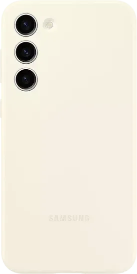 Samsung Galaxy S23+ Silicone Case - Ivory