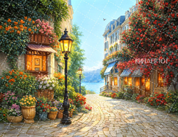 Фотофон "Дорога на набережную" арт. ФФ903-78