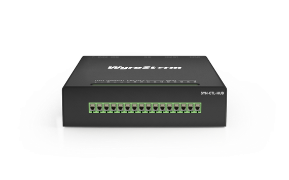 Wyrestorm SYN-CTL-HUB - преобразователь управляющих сигналов SYN-TOUCH10 из IP в RS232, Реле, ИК