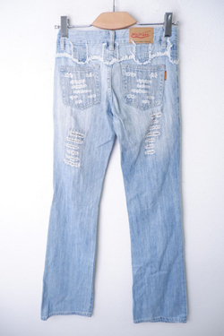 Джинсы стильные 44 размер