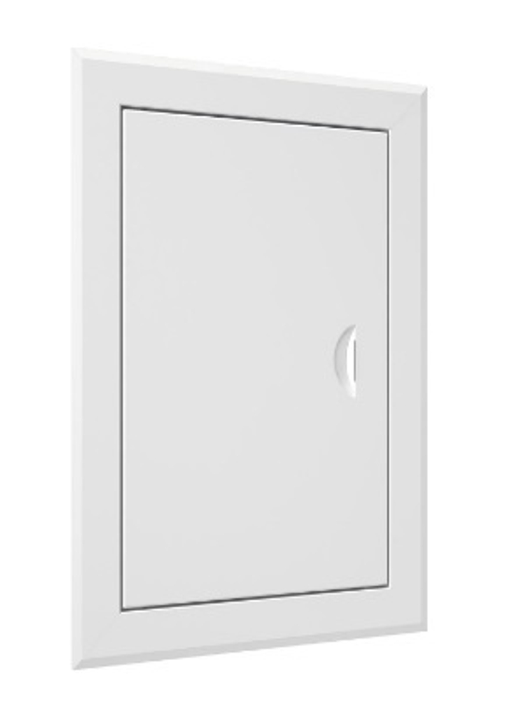 Люк металлический с магнитом 250х450