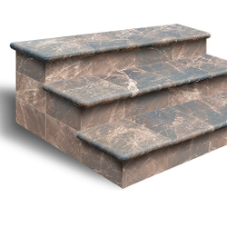 Ступень угловая клинкерная EXAGRES NEVADA EMPARADOR 330х330х14 мм