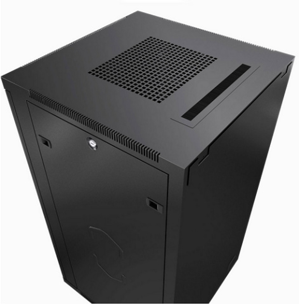 Шкаф напольный 19", 27U Cabeus SH-05C-27U60/100-BK