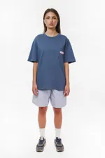 Футболка Ymkashix logo face темно-синяя