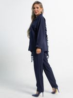 Костюм брючный Стилизация (темно-синий) К15331-4М LT Collection