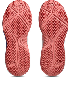 Женские кросовки для Padel Asics Gel-Dedicate 8 Padel - white/guava