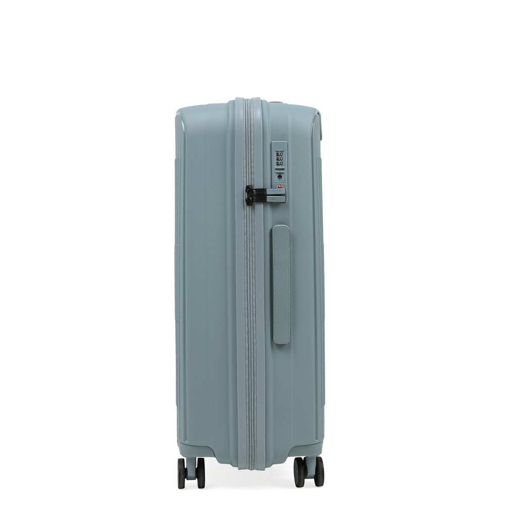 Чемодан средний (М) полипропилен "Fabretti"