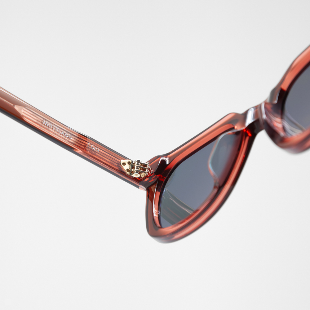 Очки солнцезащитные WHITELAB Coin Burnt Sugar/Grey